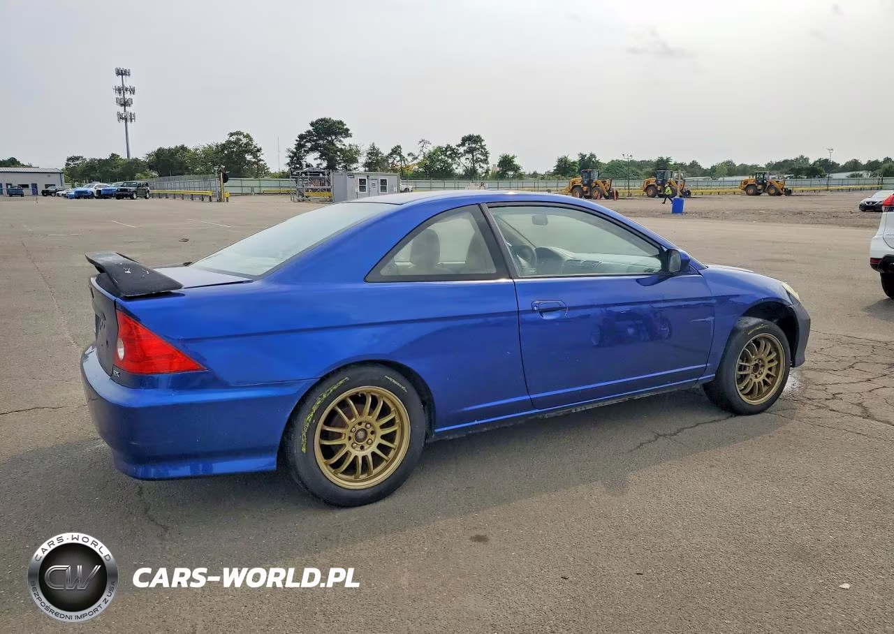 2004 Honda Civic Ex VIN:1HGEM22904L026038 - 3