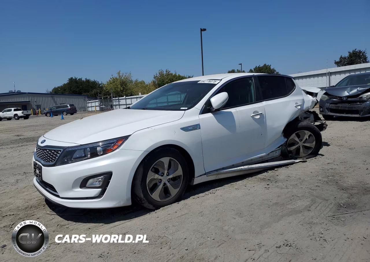 2015 Kia Optima Hybrid VIN:KNAGM4ADXF5080959 - 1
