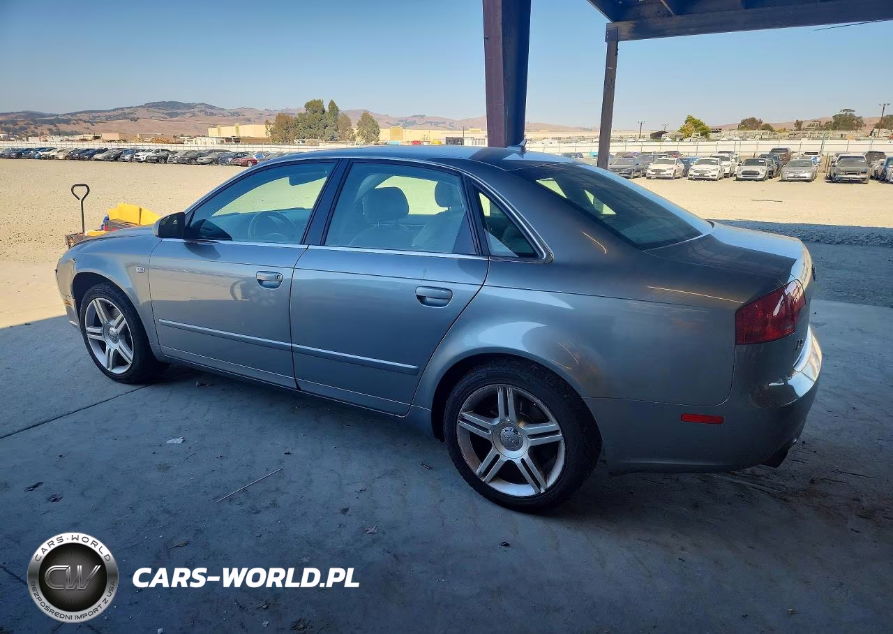 2007 Audi A4 2.0T Quattro VIN:WAUDF78E17A229460 - 2