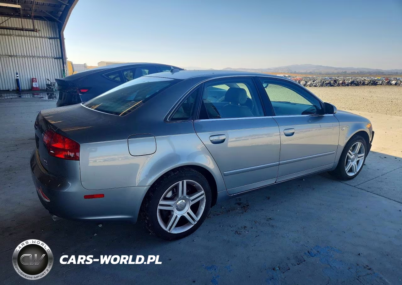 2007 Audi A4 2.0T Quattro VIN:WAUDF78E17A229460 - 3