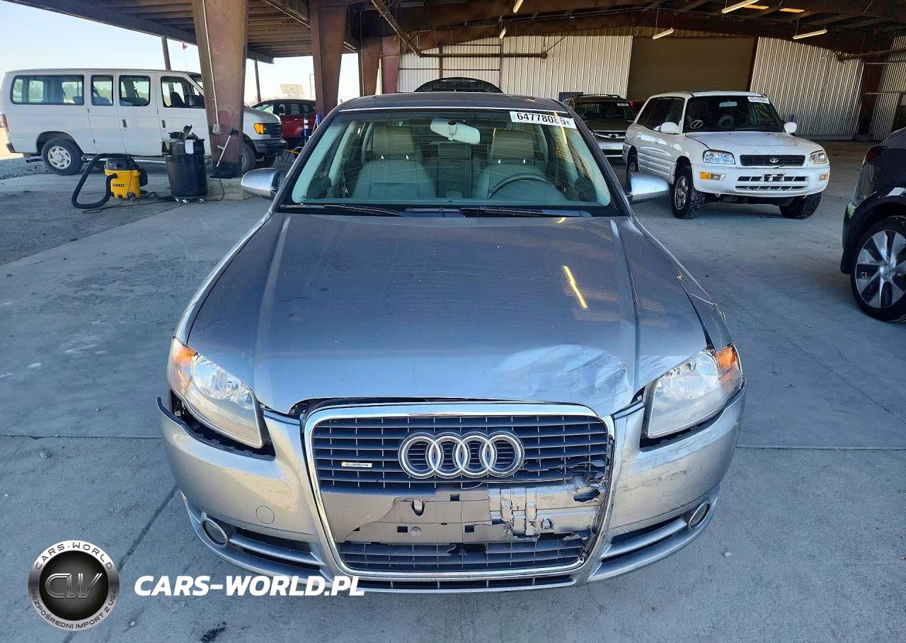 2007 Audi A4 2.0T Quattro VIN:WAUDF78E17A229460 - 5