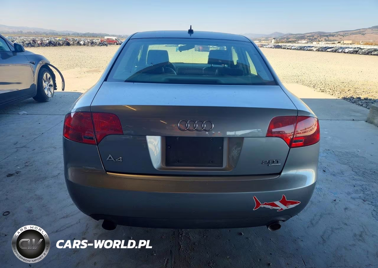 2007 Audi A4 2.0T Quattro VIN:WAUDF78E17A229460 - 6