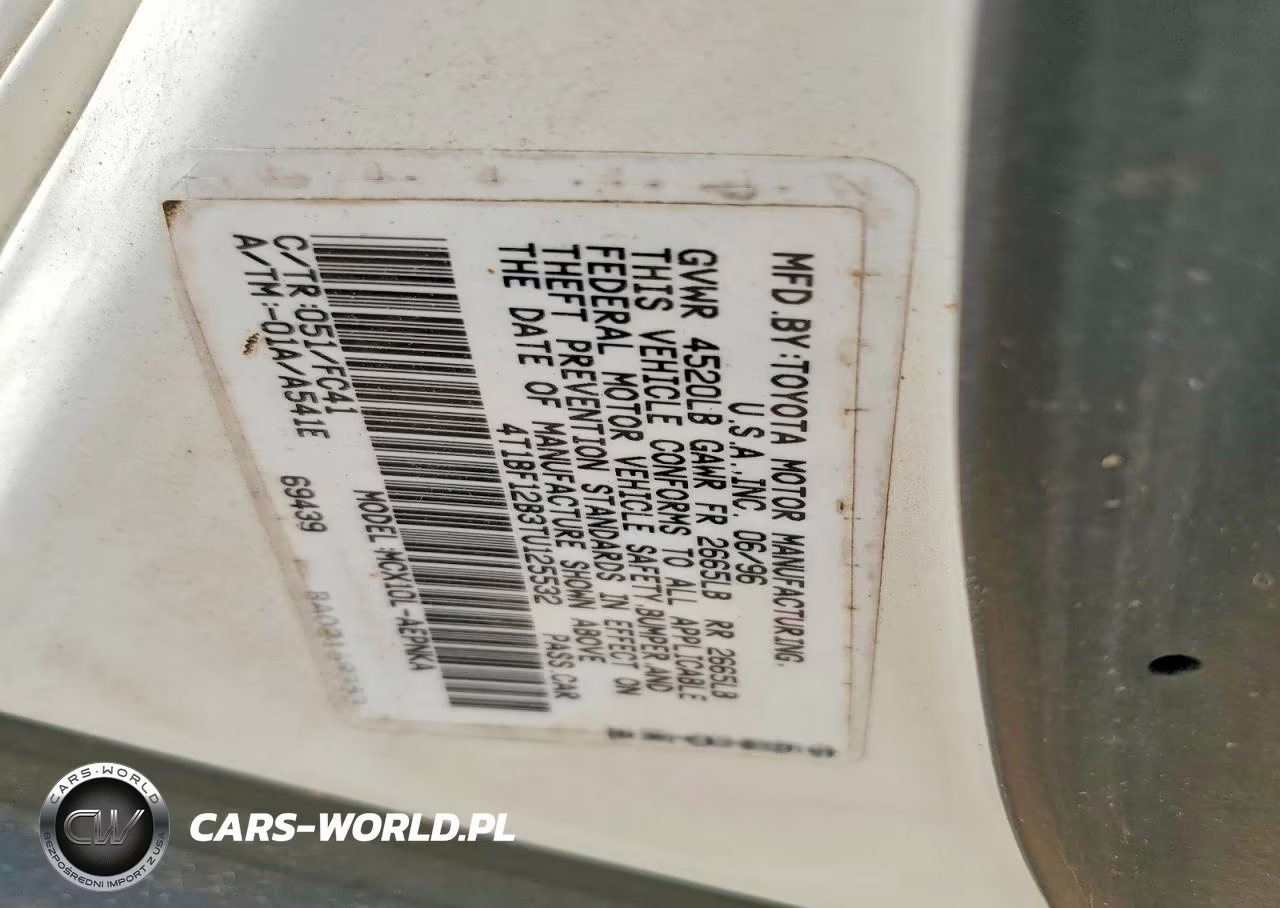 1996 Toyota Avalon Xl VIN:4T1BF12B3TU125532 - 12