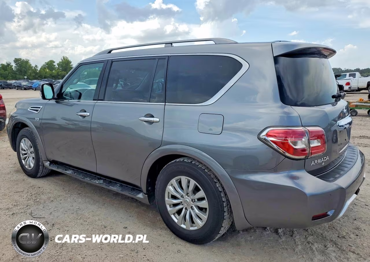 2017 Nissan Armada Sv VIN:JN8AY2ND3H9008478 - 2