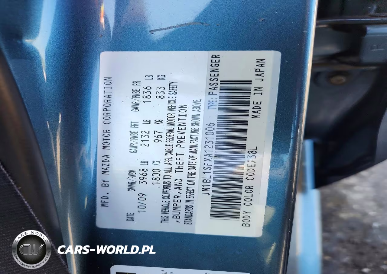 2010 Mazda 3 I VIN:JM1BL1SFXA1231006 - 13