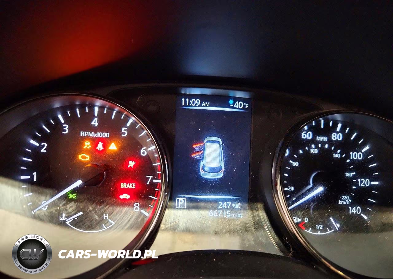 2017 Nissan Rogue Sv VIN:JN8AT2MV5HW012039 - 9