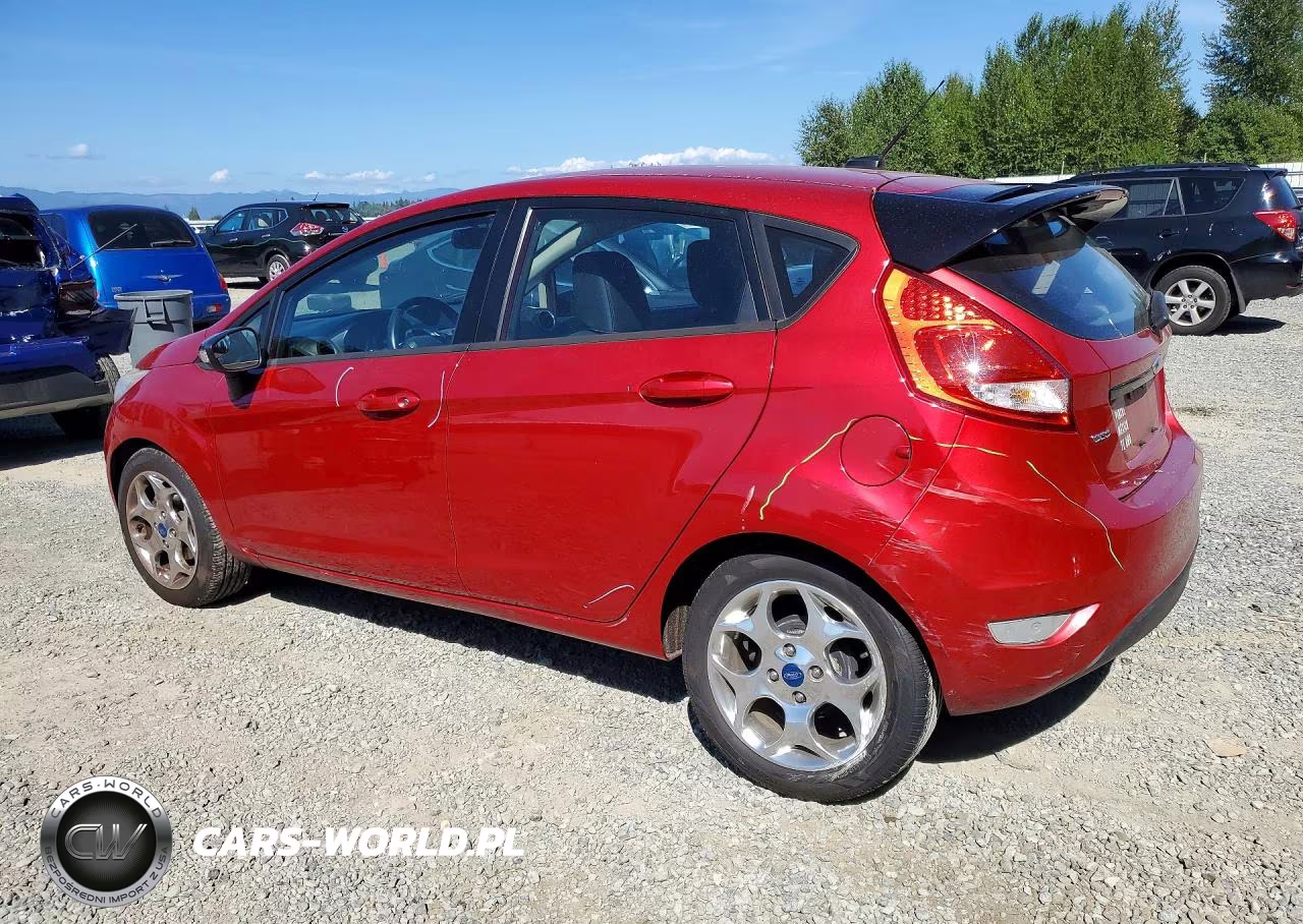 2012 Ford Fiesta Ses VIN:3FADP4FJ8CM112072 - 2
