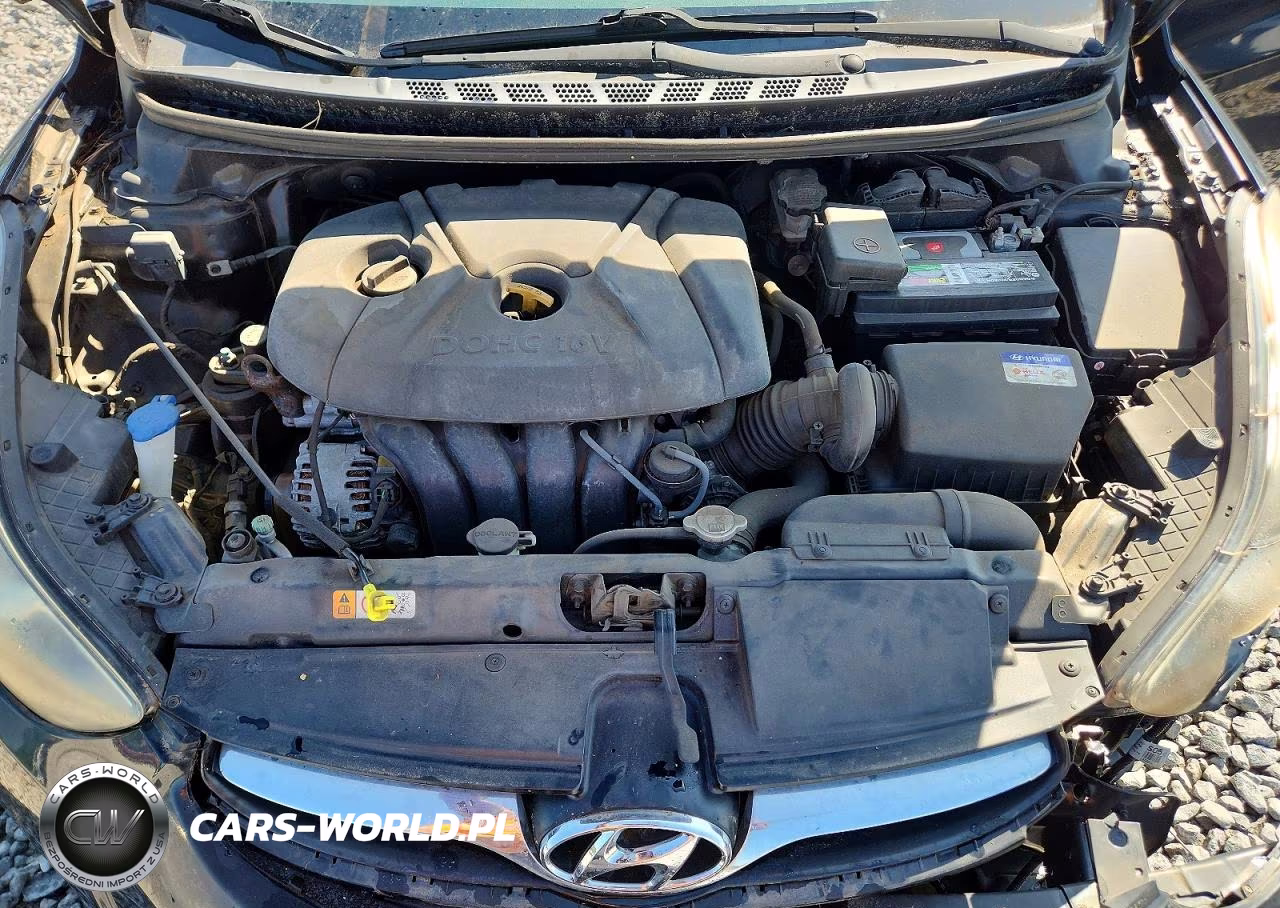 2013 Hyundai Elantra Gls VIN:KMHDH4AE7DU664186 - 11