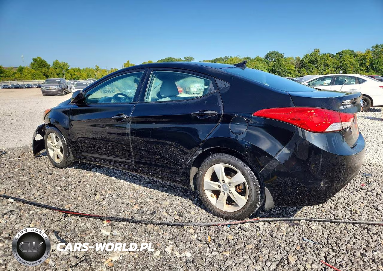 2013 Hyundai Elantra Gls VIN:KMHDH4AE7DU664186 - 2