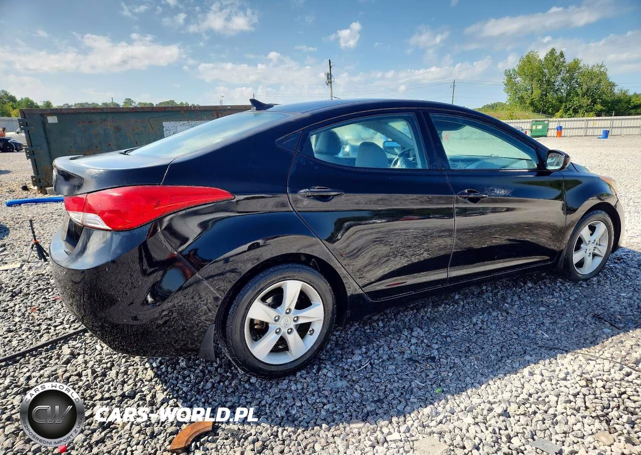 2013 Hyundai Elantra Gls VIN:KMHDH4AE7DU664186 - 3