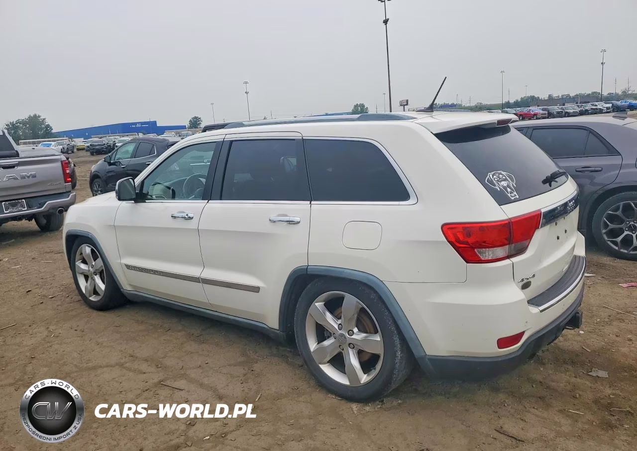 2011 Jeep Grand Cherokee Overland VIN:1J4RR6GT6BC551707 - 2