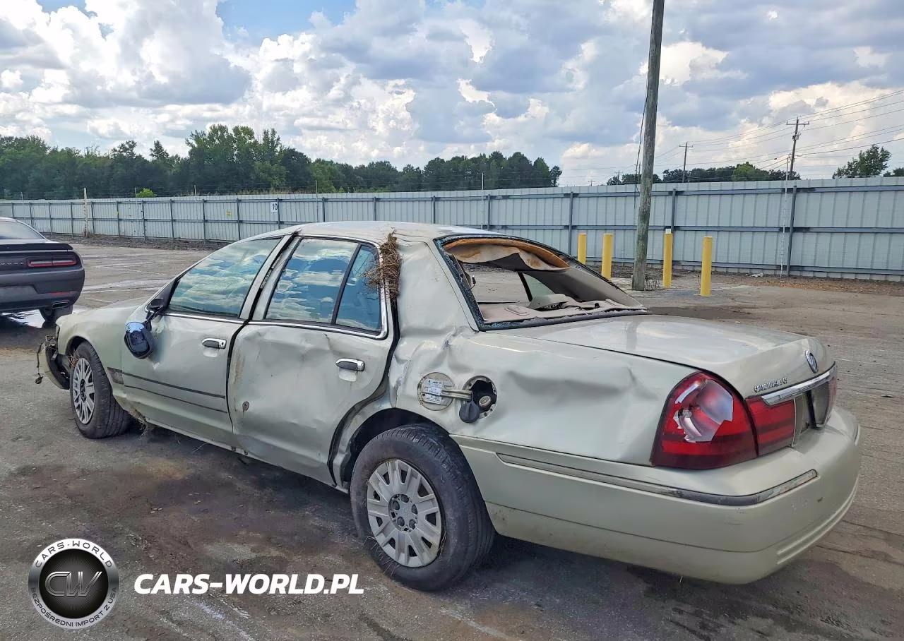 2005 Mercury Grand Marquis Gs VIN:2MEFM74W75X608904 - 2