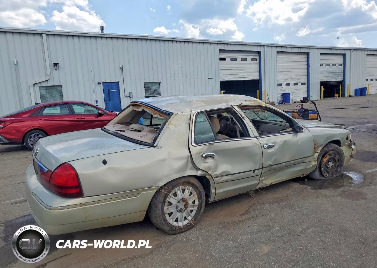 2005 Mercury Grand Marquis Gs VIN:2MEFM74W75X608904 - 3