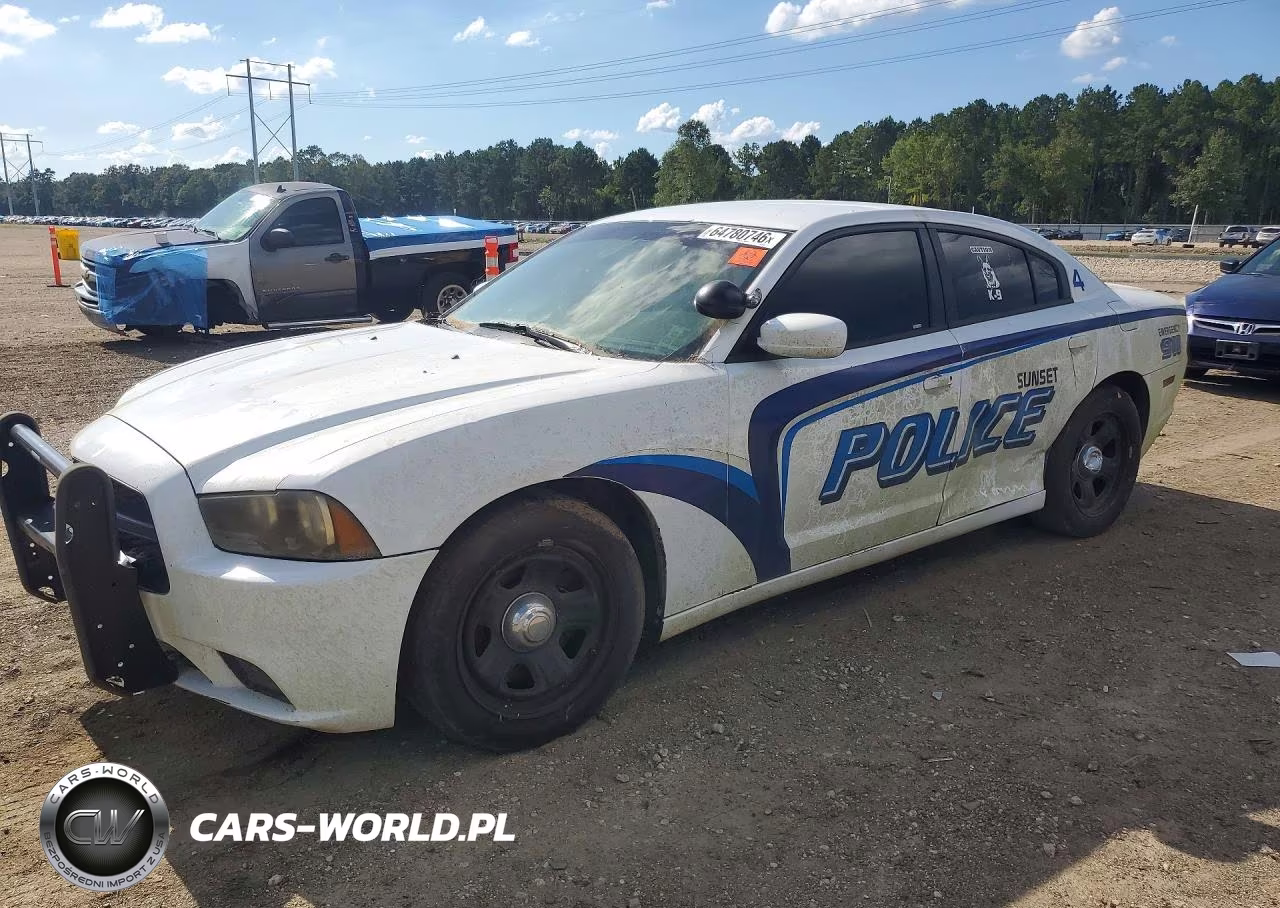 2014 Dodge Charger Police VIN:2C3CDXAT5EH348919 - 1