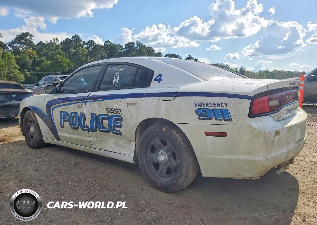 2014 Dodge Charger Police VIN:2C3CDXAT5EH348919 - 2