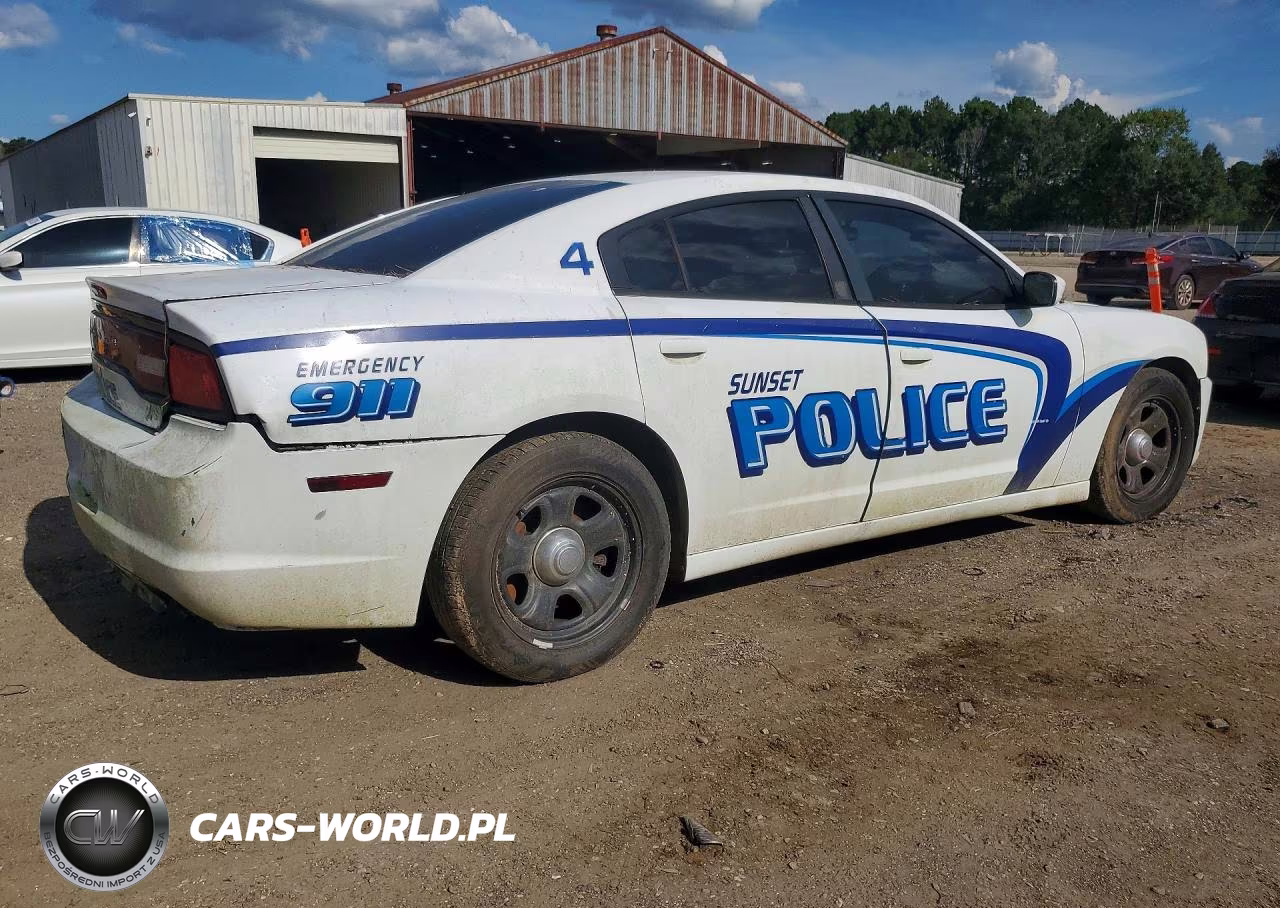 2014 Dodge Charger Police VIN:2C3CDXAT5EH348919 - 3
