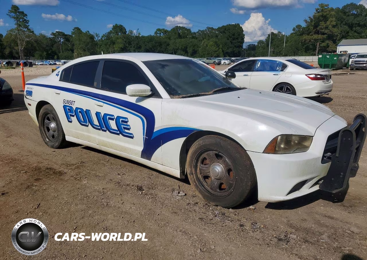 2014 Dodge Charger Police VIN:2C3CDXAT5EH348919 - 4