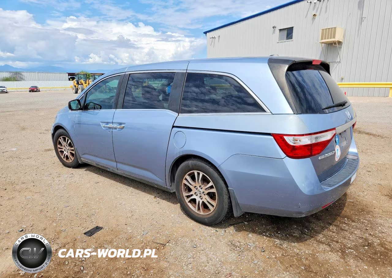 2013 Honda Odyssey Exl VIN:5FNRL5H63DB061791 - 2