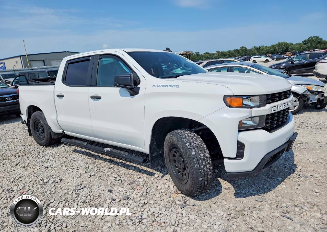 2020 Chevrolet Silverado K1500 Custom VIN:3GCPYBEH0LG245270 - 4