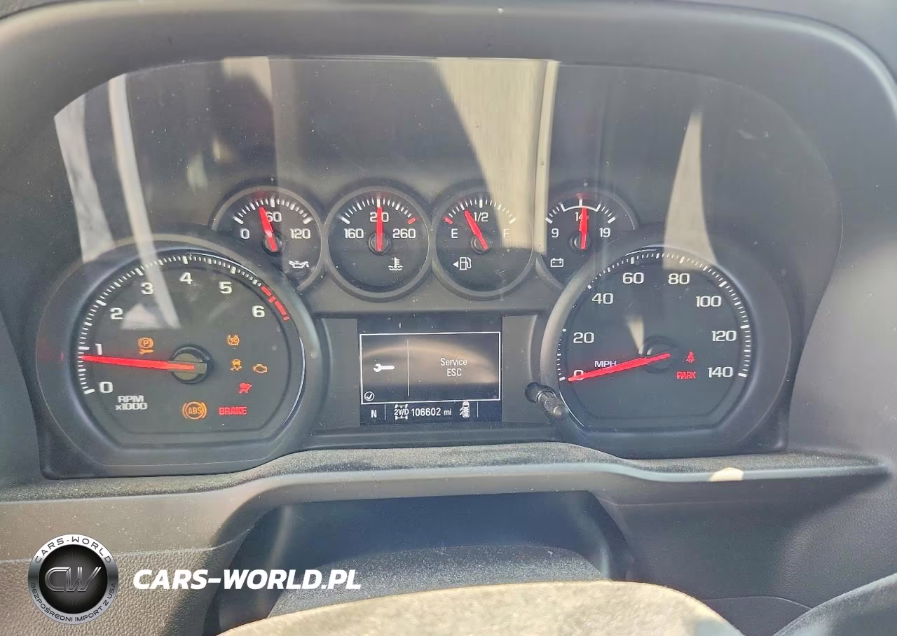 2020 Chevrolet Silverado K1500 Custom VIN:3GCPYBEH0LG245270 - 9
