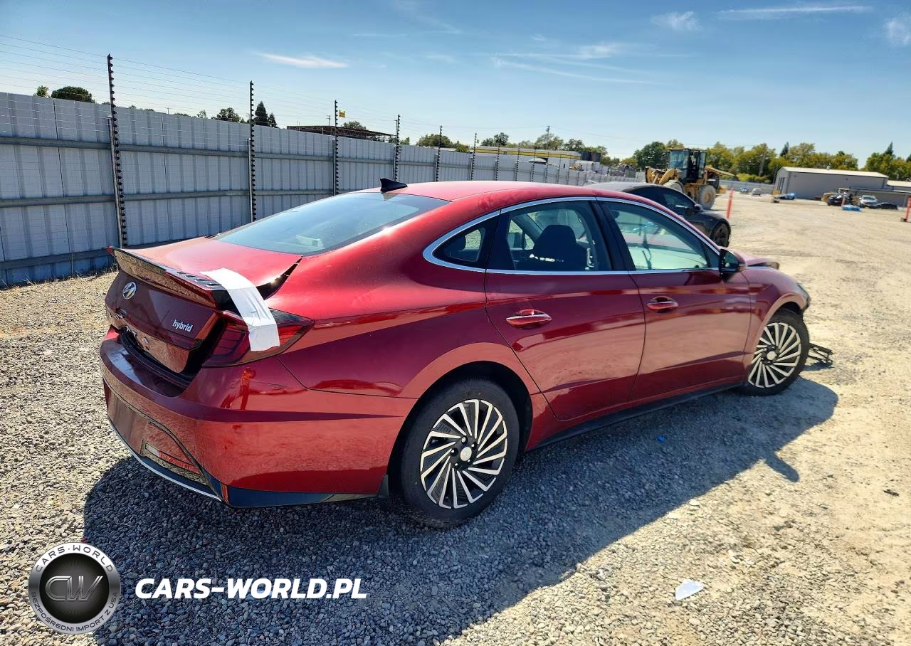 2023 Hyundai Sonata Hybrid Sel VIN:KMHL34JJ6PA074672 - 3