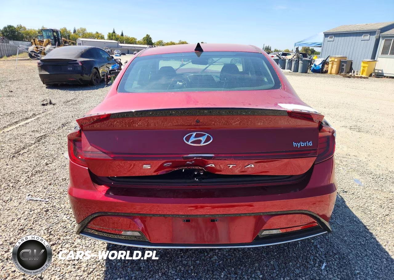 2023 Hyundai Sonata Hybrid Sel VIN:KMHL34JJ6PA074672 - 6