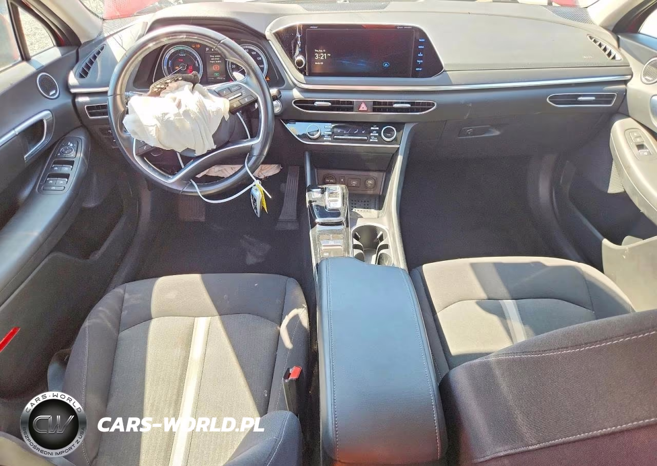 2023 Hyundai Sonata Hybrid Sel VIN:KMHL34JJ6PA074672 - 8