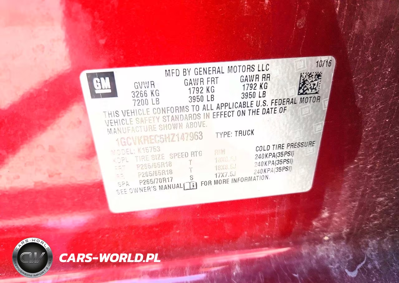 2017 Chevrolet Silverado VIN:1GCVKREC5HZ147963 - 12