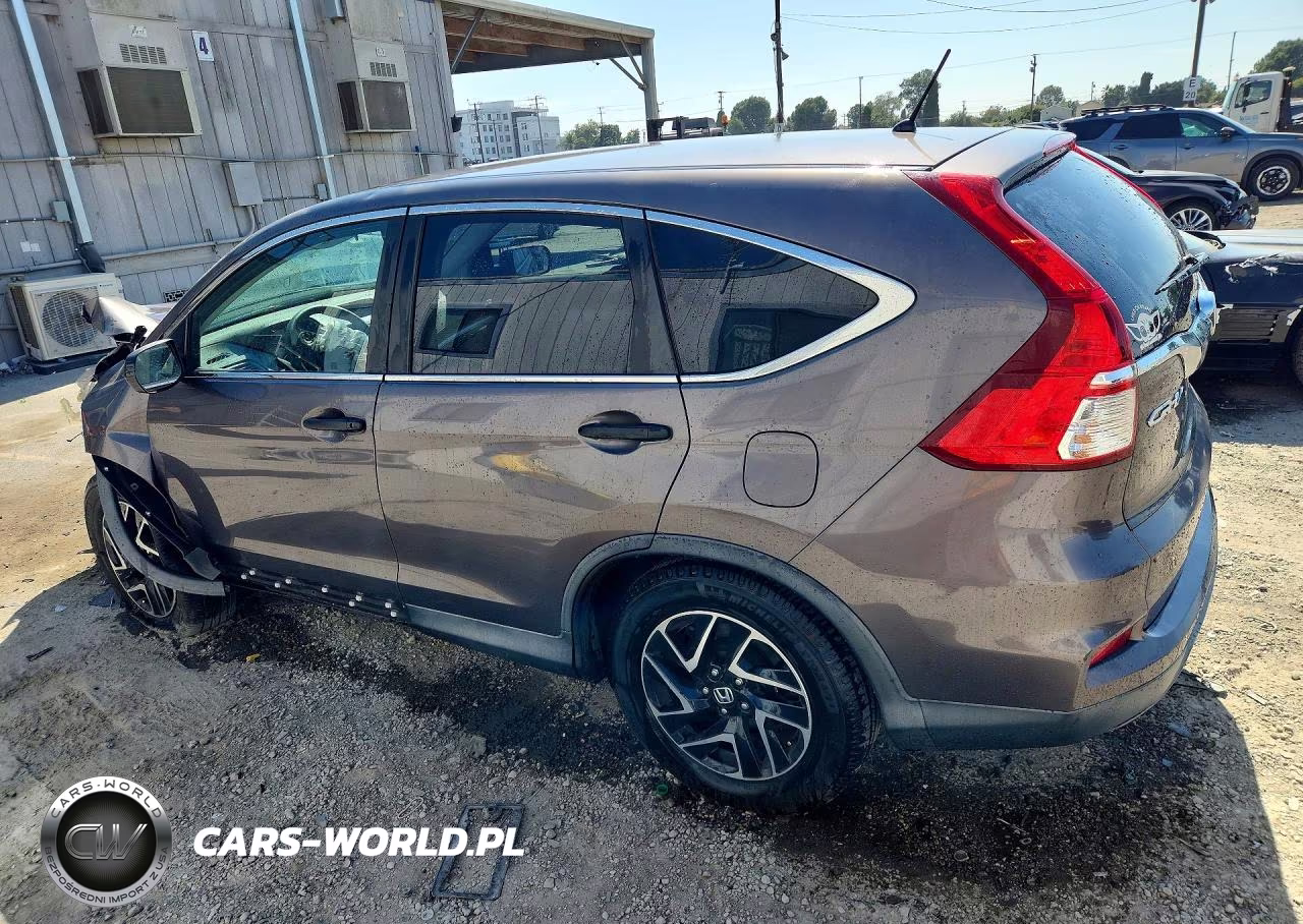 2016 Honda Cr-V Se VIN:2HKRM3H48GH559572 - 2