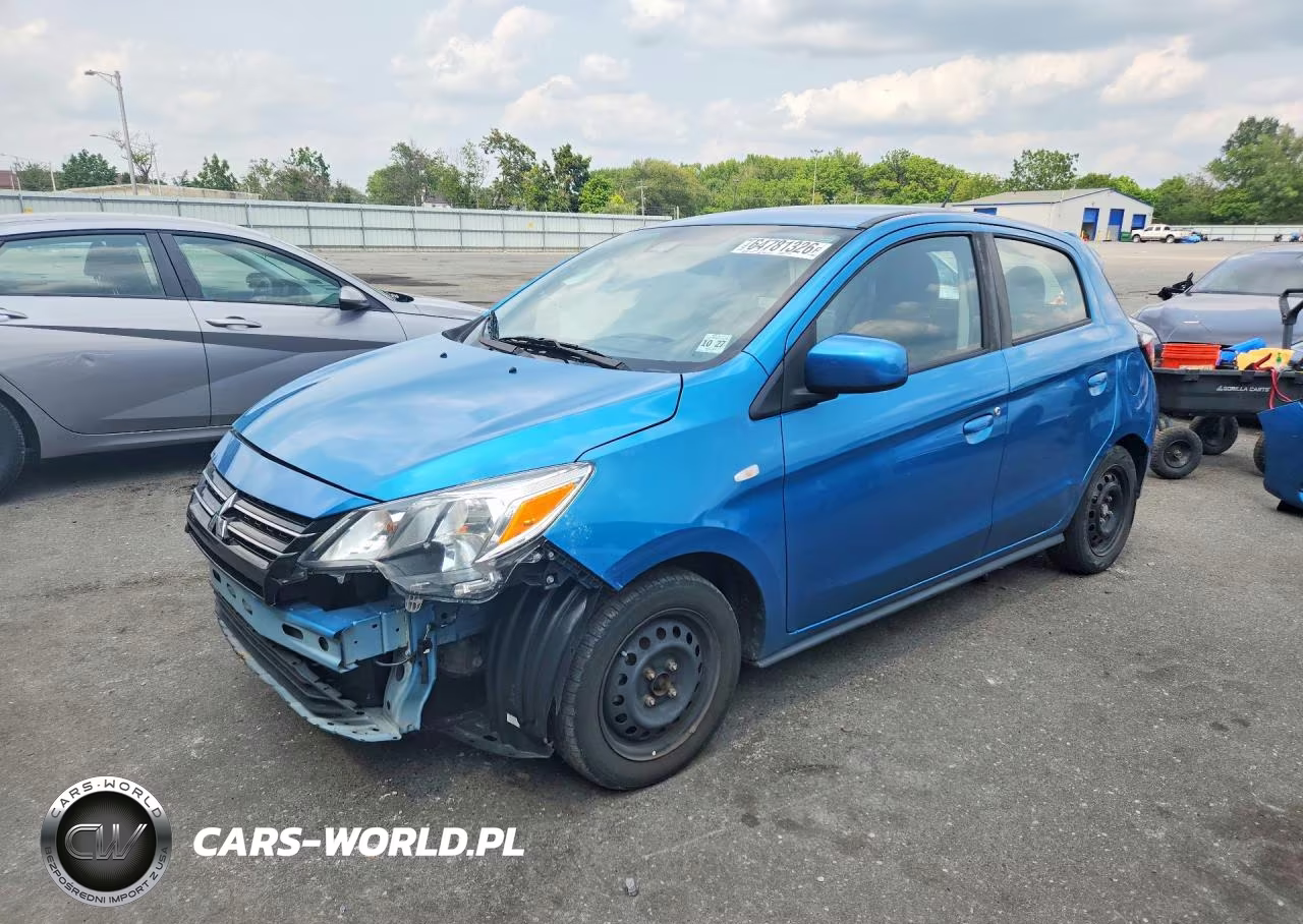 2022 Mitsubishi Mirage Es VIN:ML32AUHJXNH008659 - 1