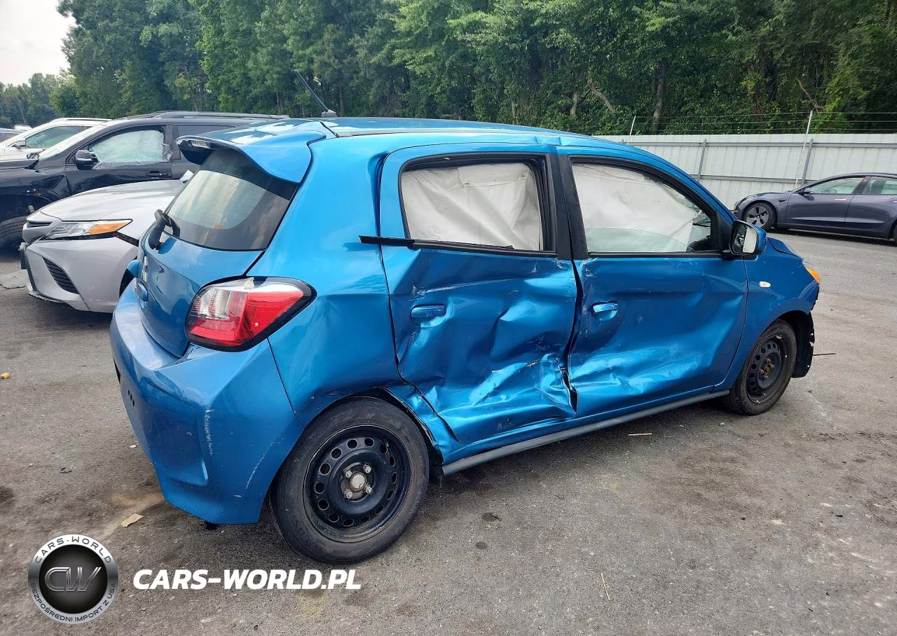 2022 Mitsubishi Mirage Es VIN:ML32AUHJXNH008659 - 3