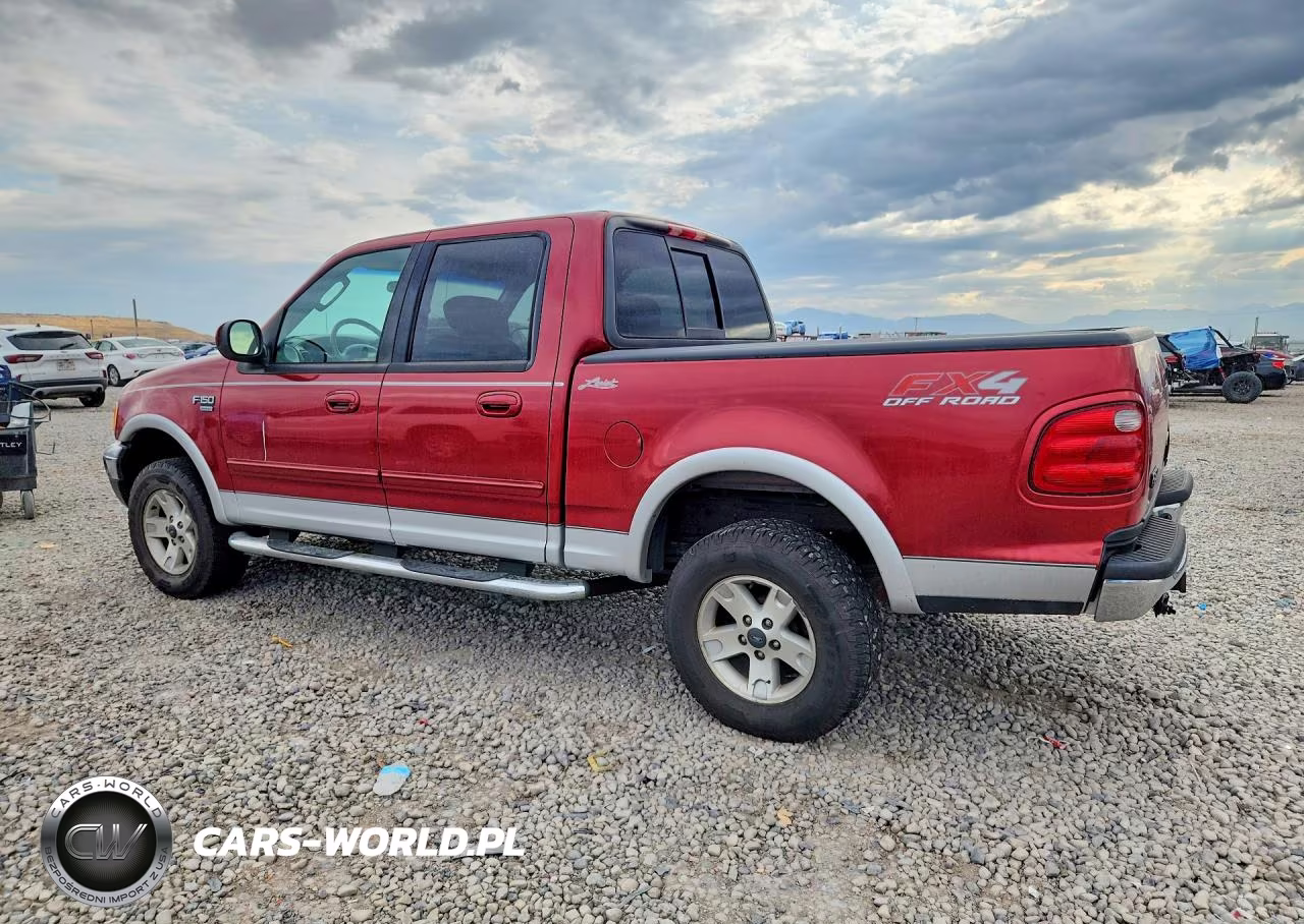 2002 Ford F150 Supercrew VIN:1FTRW08L42KC85507 - 2