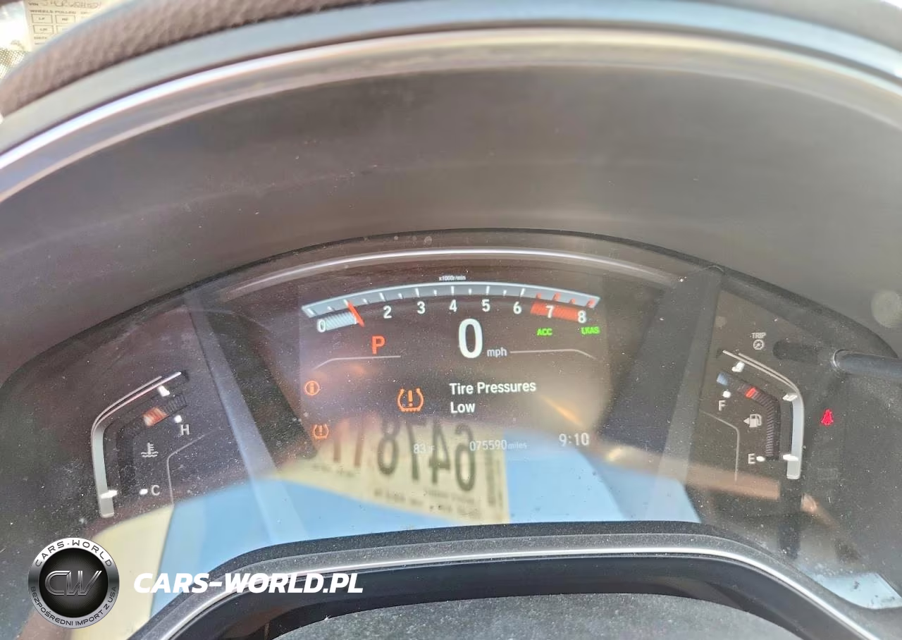 2019 Honda Cr-V Exl VIN:JHLRW2H82KX017956 - 9