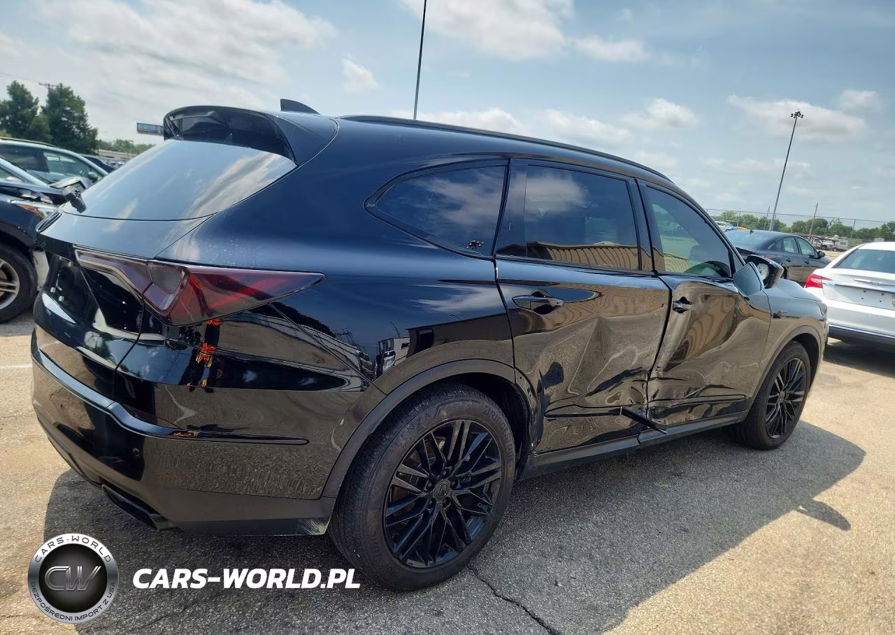 2025 Acura Mdx A-Spec Advance VIN:5J8YE1H93SL005533 - 3