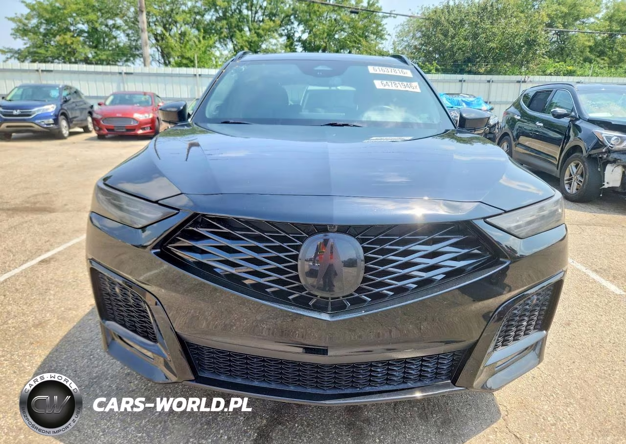 2025 Acura Mdx A-Spec Advance VIN:5J8YE1H93SL005533 - 5