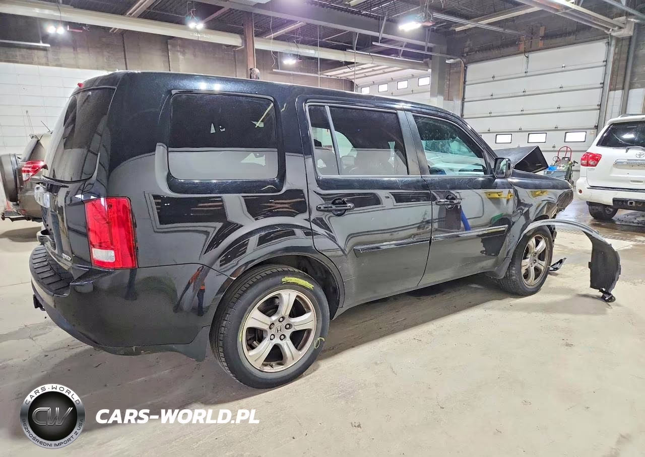 2015 Honda Pilot Exl VIN:5FNYF4H52FB033858 - 3