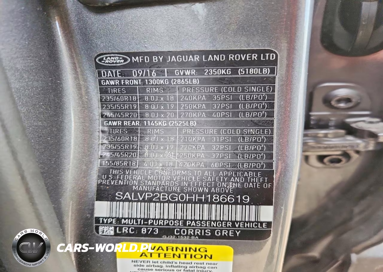 2017 Land Rover Range Rover Evoque Se VIN:SALVP2BG0HH186619 - 12