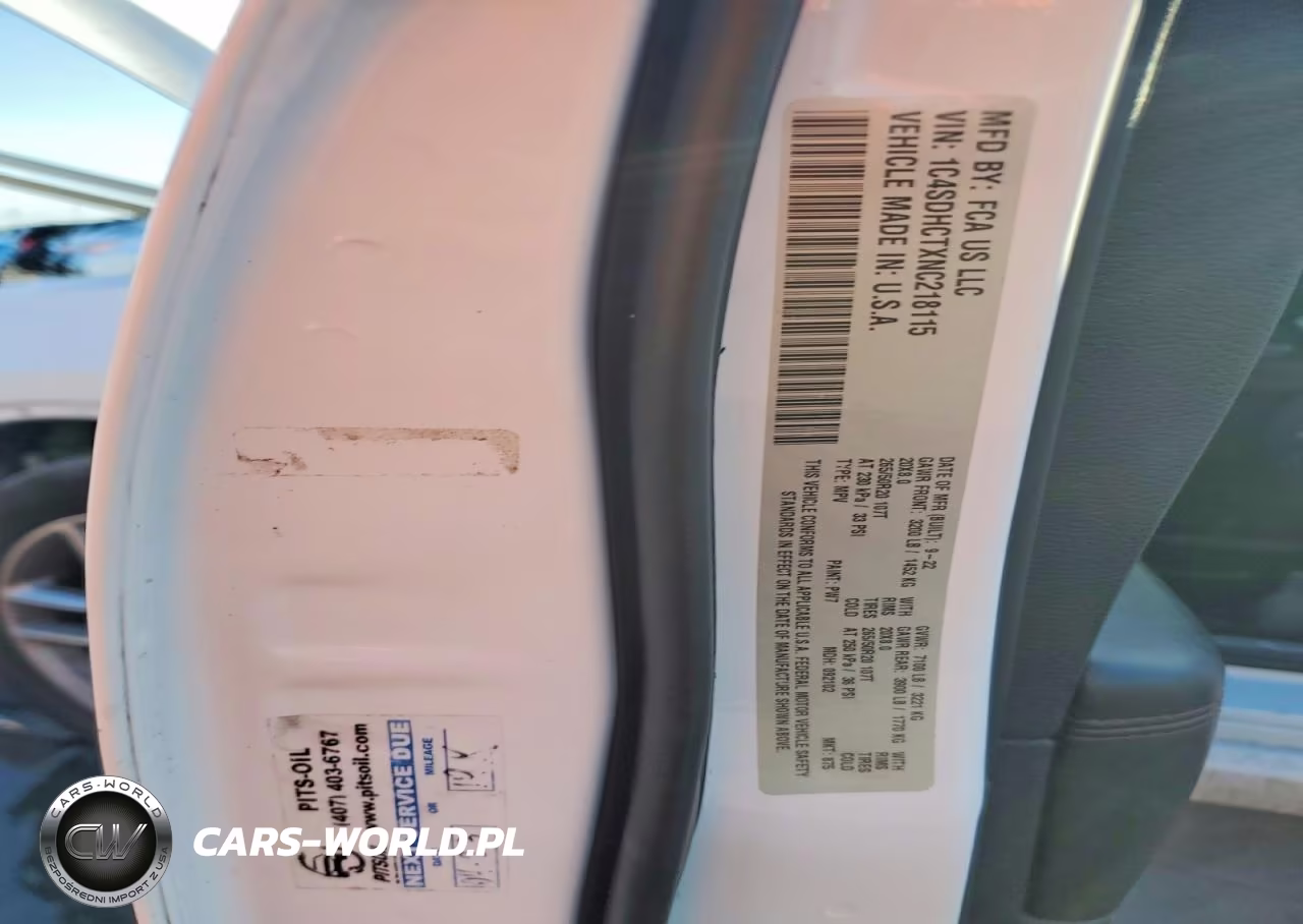 2022 Dodge Durango R-T VIN:1C4SDHCTXNC218115 - 13