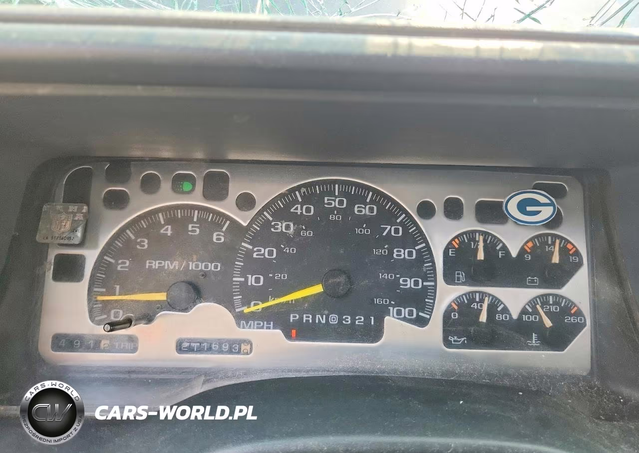 1998 Chevrolet Gmt-400 K1500 VIN:2GCEK19RXW1143963 - 9