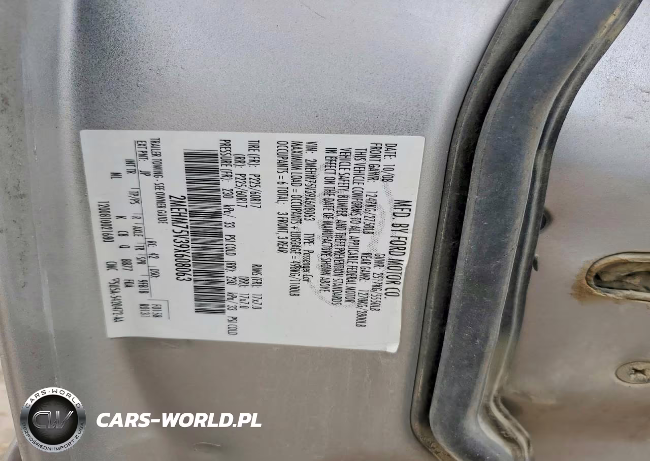 2009 Mercury Grand Marquis Ls VIN:2MEHM75V39X608063 - 12