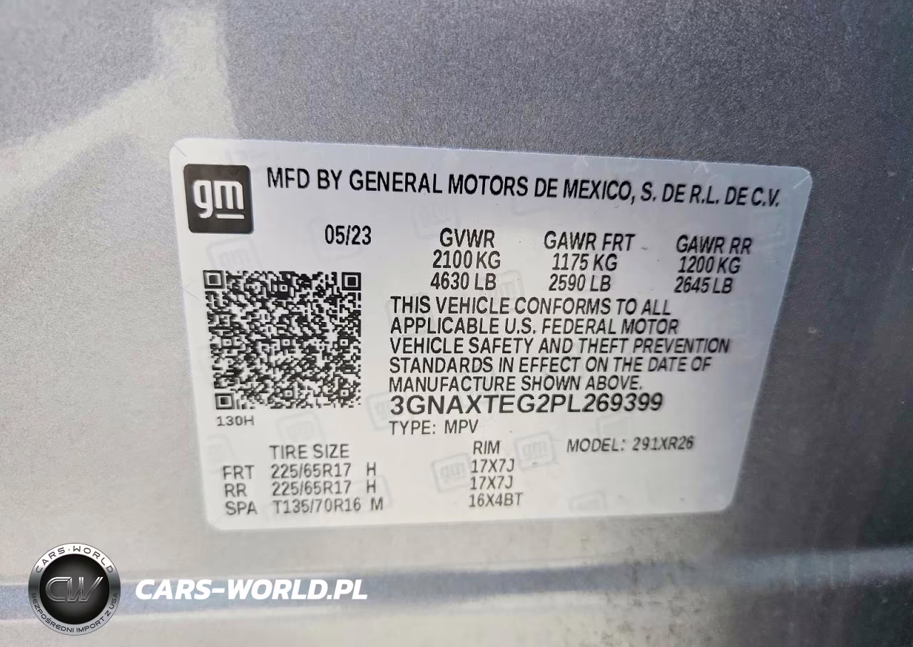 2023 Chevrolet Equinox Lt VIN:3GNAXTEG2PL269399 - 13