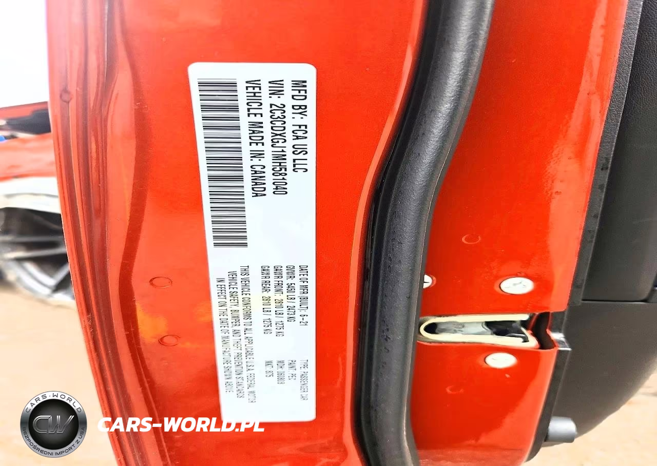 2021 Dodge Charger Scat Pack VIN:2C3CDXGJ1MH581040 - 12