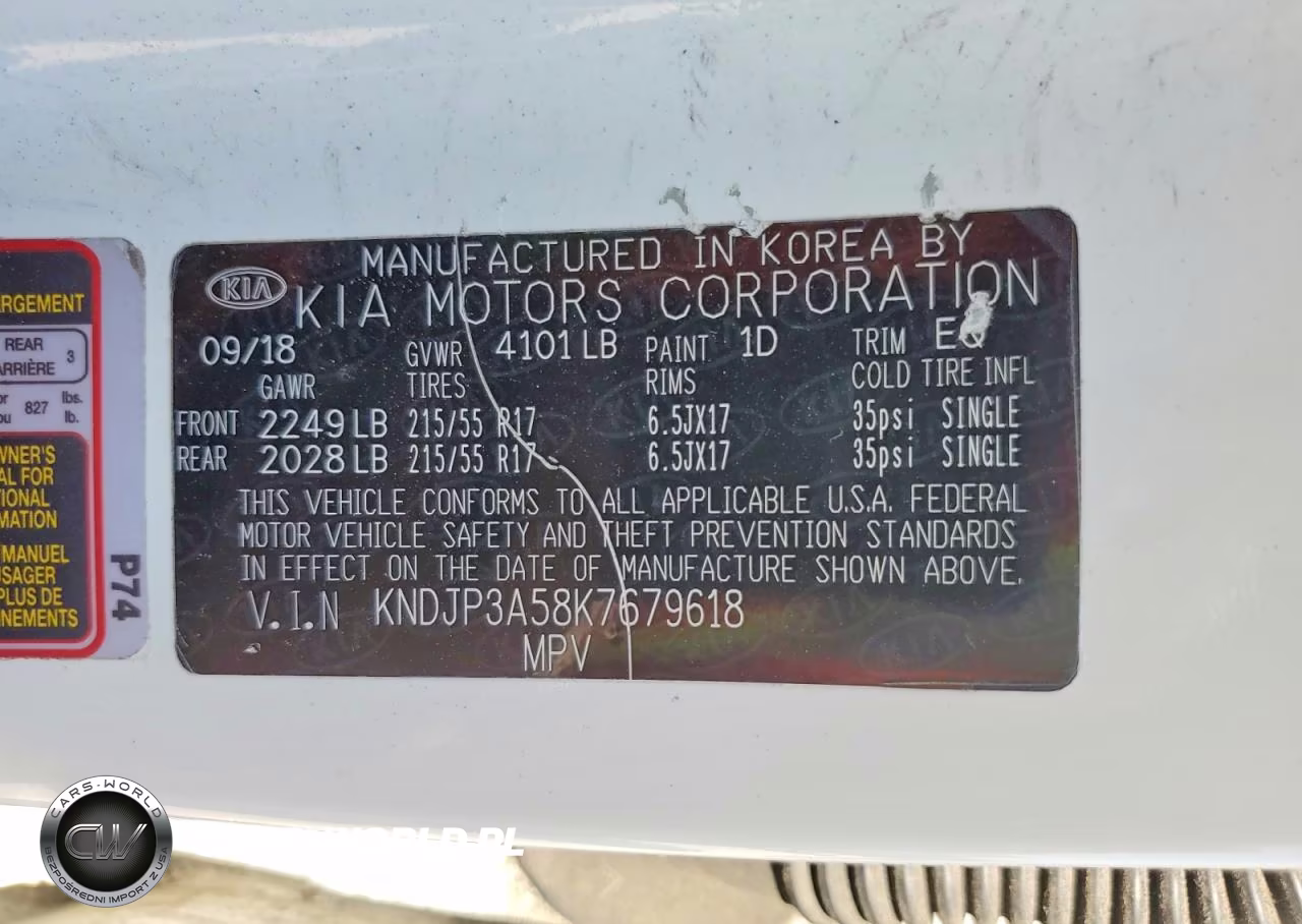 2019 Kia Soul + VIN:KNDJP3A58K7679618 - 13