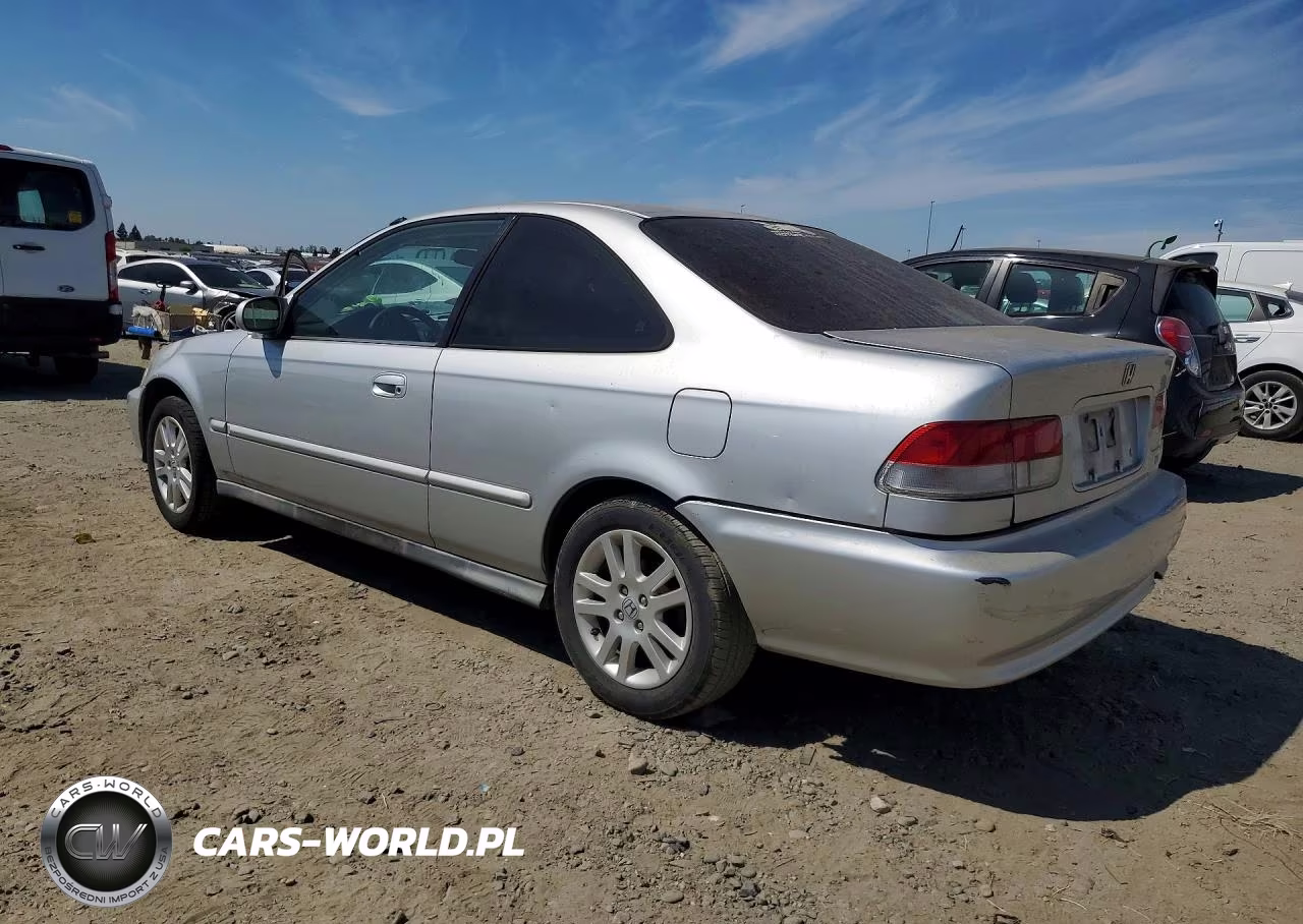2000 Honda Civic Dx VIN:1HGEJ6122YL046611 - 2