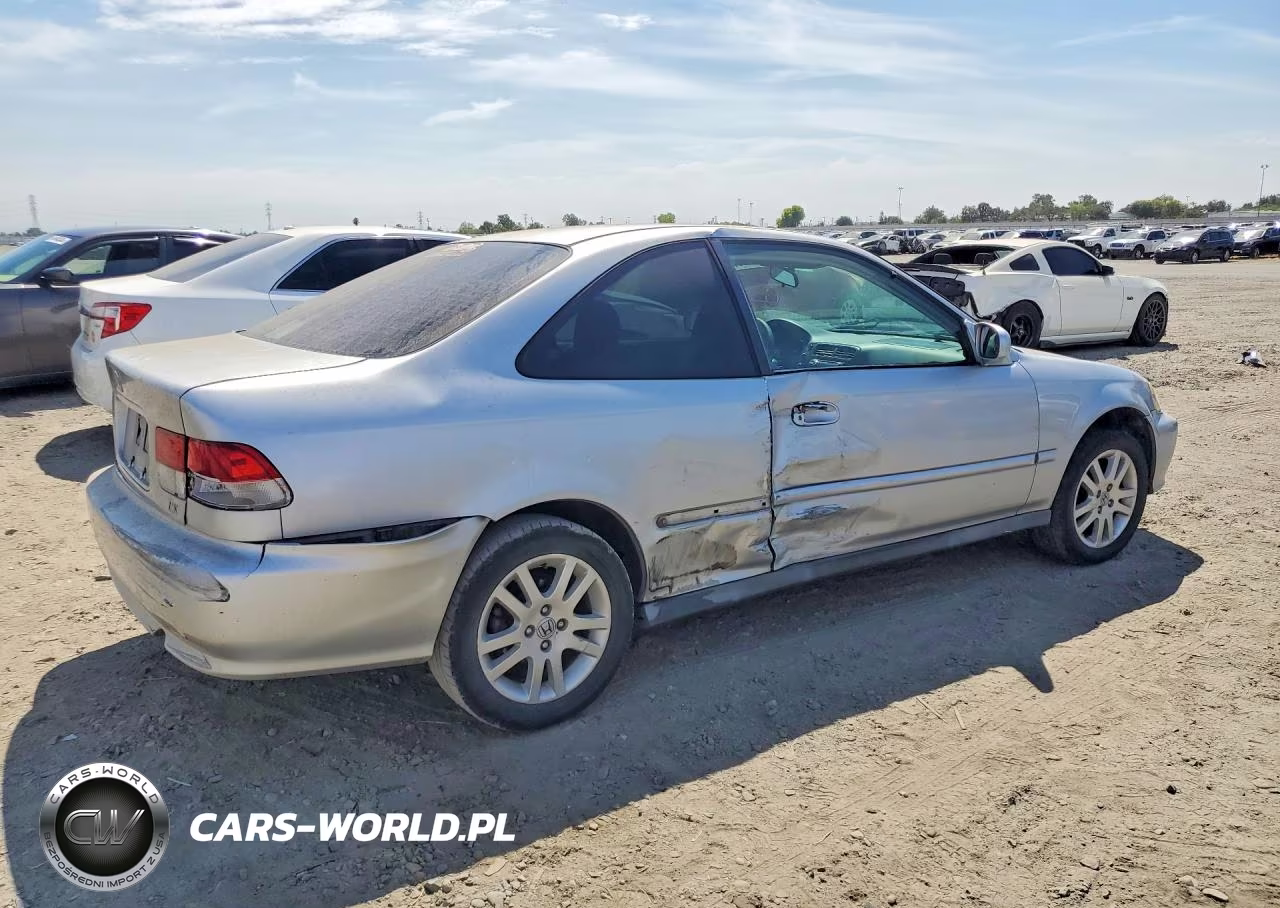 2000 Honda Civic Dx VIN:1HGEJ6122YL046611 - 3