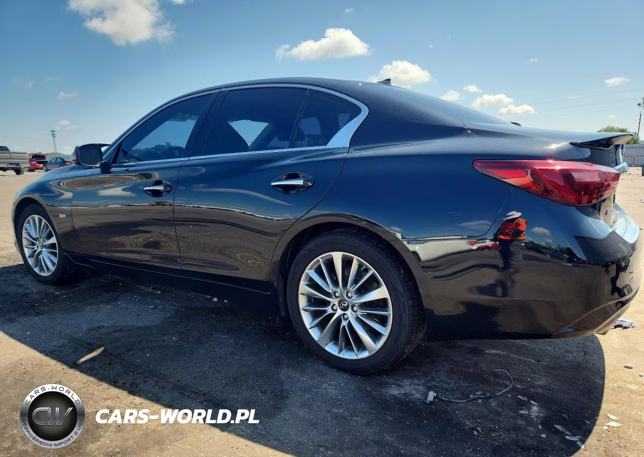 2018 INFINITI Q50 3.0T LUXE VIN:JN1EV7AR3JM430177 - 2