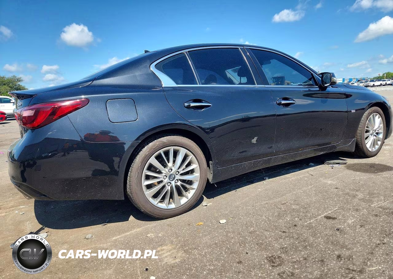 2018 INFINITI Q50 3.0T LUXE VIN:JN1EV7AR3JM430177 - 3