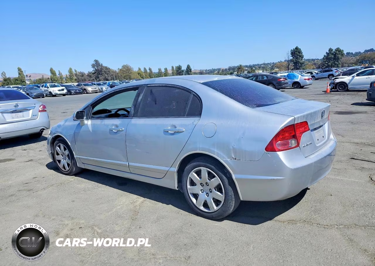 2008 Honda Civic Lx VIN:2HGFA16568H525699 - 2