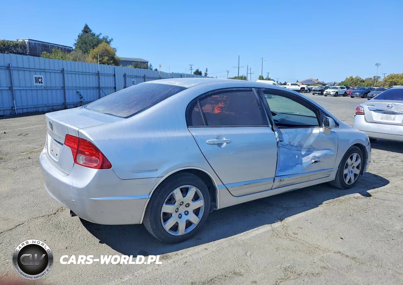 2008 Honda Civic Lx VIN:2HGFA16568H525699 - 3