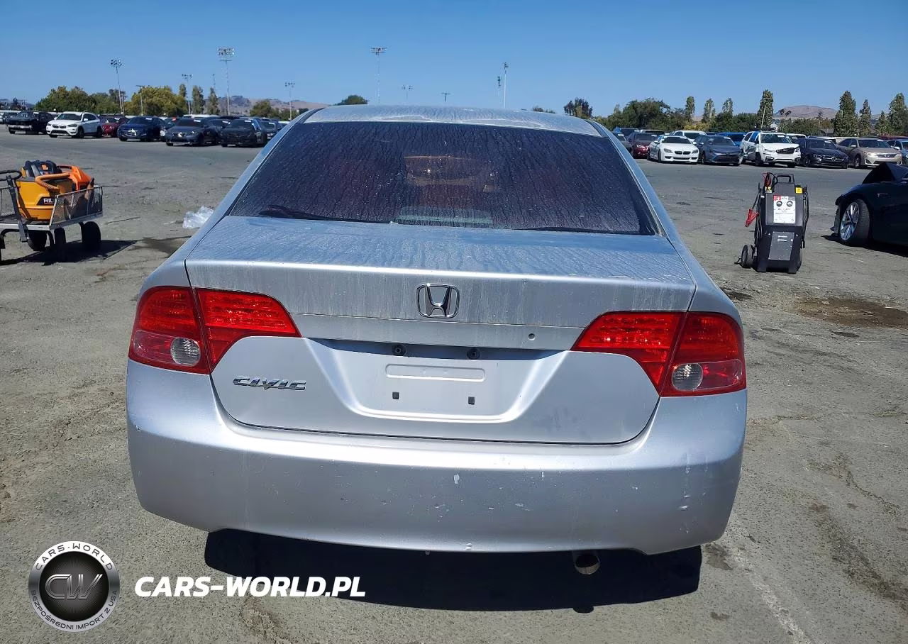 2008 Honda Civic Lx VIN:2HGFA16568H525699 - 6